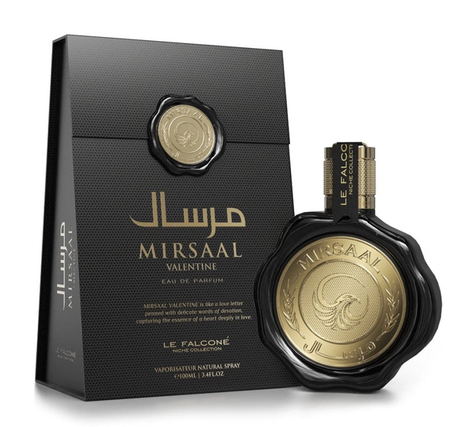 Mirsaal Valentine  إفتتاحية العطر الليمون, النعناع, التفاح
